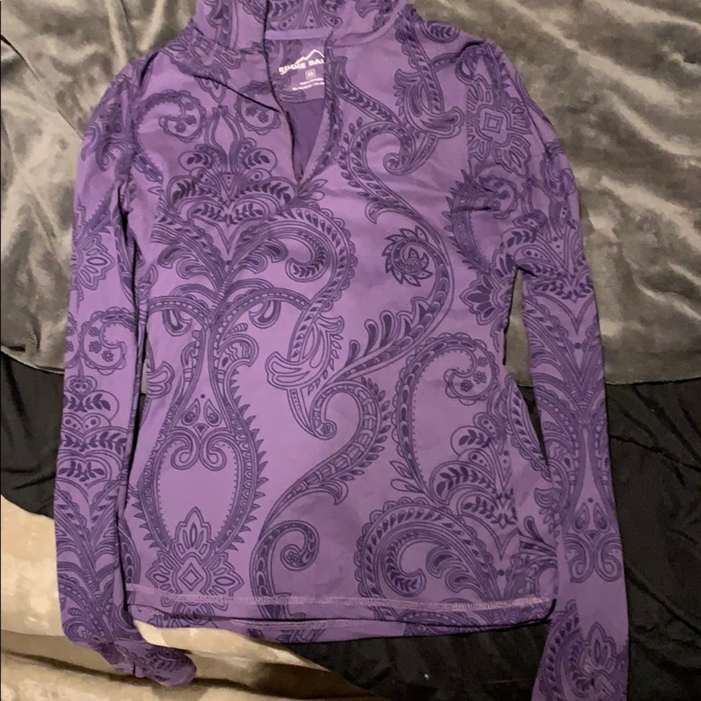 Performance half-zip pullover